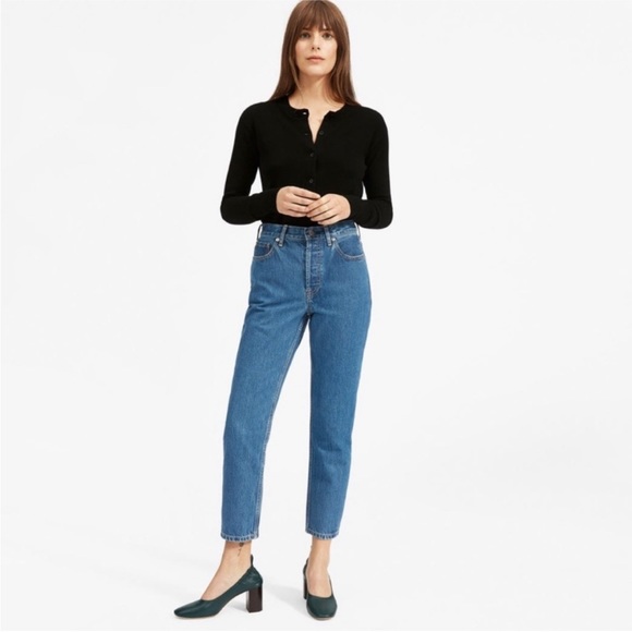 EVERLANE The Curvy 90’s Cheeky Straight Crop size 28 - Picture 1 of 13